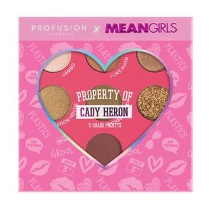 Mean girls 9 shade palette Property of Cady Heron